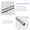 Window Single Curtain Rod Adjustable Sizes: 88