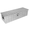 39 Inch Aluminum Truck Tool Long Box, Gas Strut, Truck Bed Tool Box With Side Handle ,Lock And 2 Ke, Tool Storage Box For Truck,Trailer,Pickup 38.8