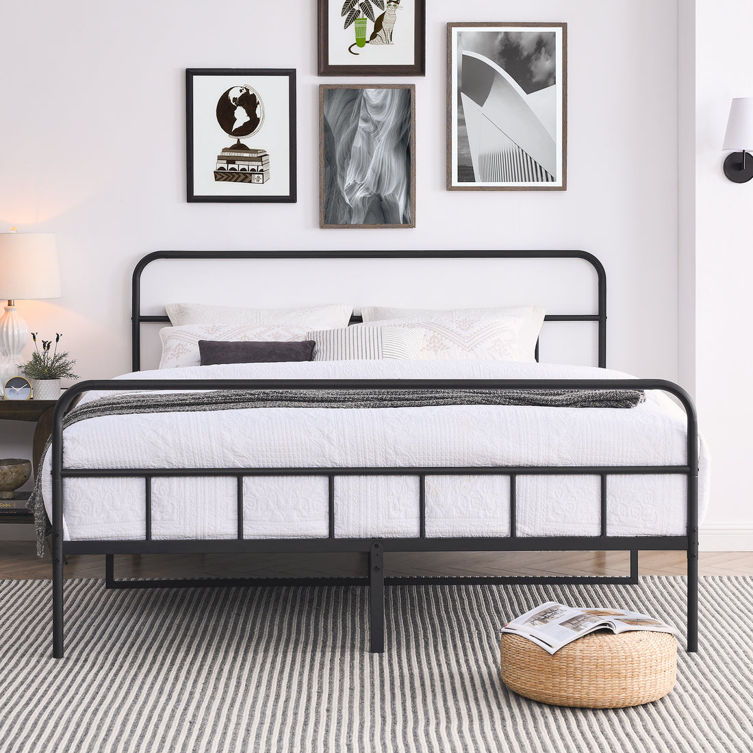 Iron Bed Frame, Metal Bed Frame, Wrought Iron Bed Frame, Iron Platform Bed Frame, Iron Canopy Bed Frame, Iron Twin Bed Frame, Iron Queen Bed Frame, Iron King Bed Frame, Iron Double Bed Frame, Iron Sin King Black Iron