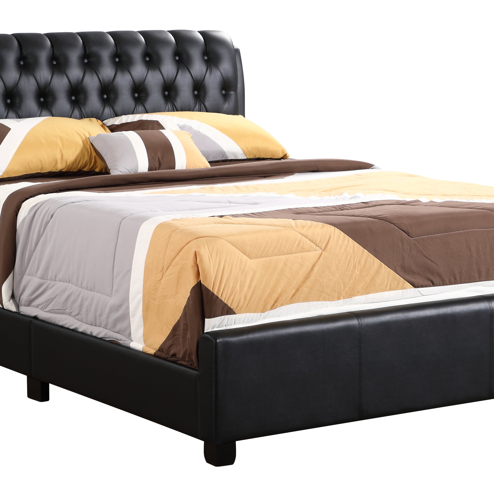 Marilla G1500C Qb Up Queen Bedblack Black Foam Pu