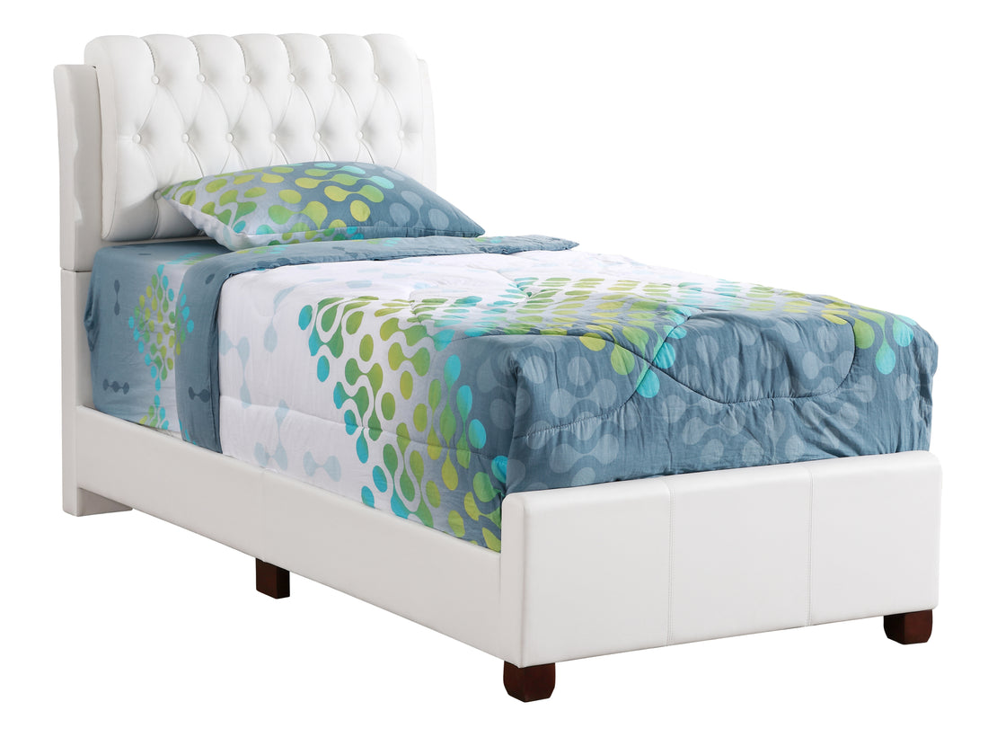 Marilla G1570C Tb Up Twin Bedwhite White Foam Pu