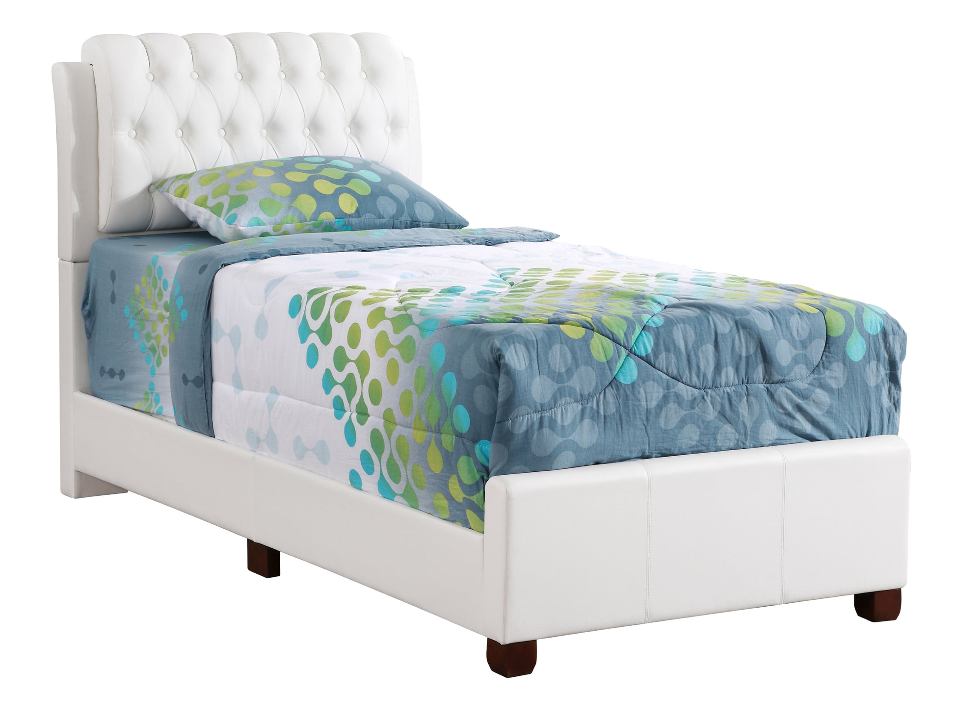 Marilla G1570C Tb Up Twin Bedwhite White Foam Pu