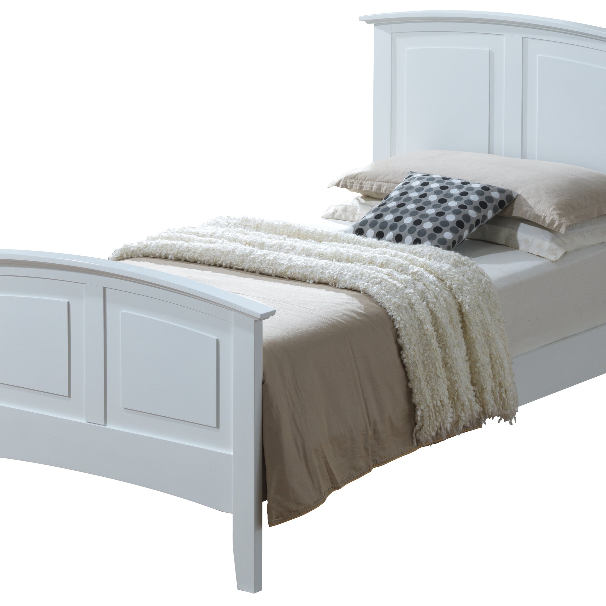 Hammond G5490A Tb Twin Bed 2 Boxes White White Particle Board