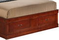 Louis Phillipe G3100B Qsb Queen Storage Bedcherry Cherry Particle Board