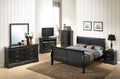 Louis Phillipe G3150A Qb Queen Bedblack Black Particle Board