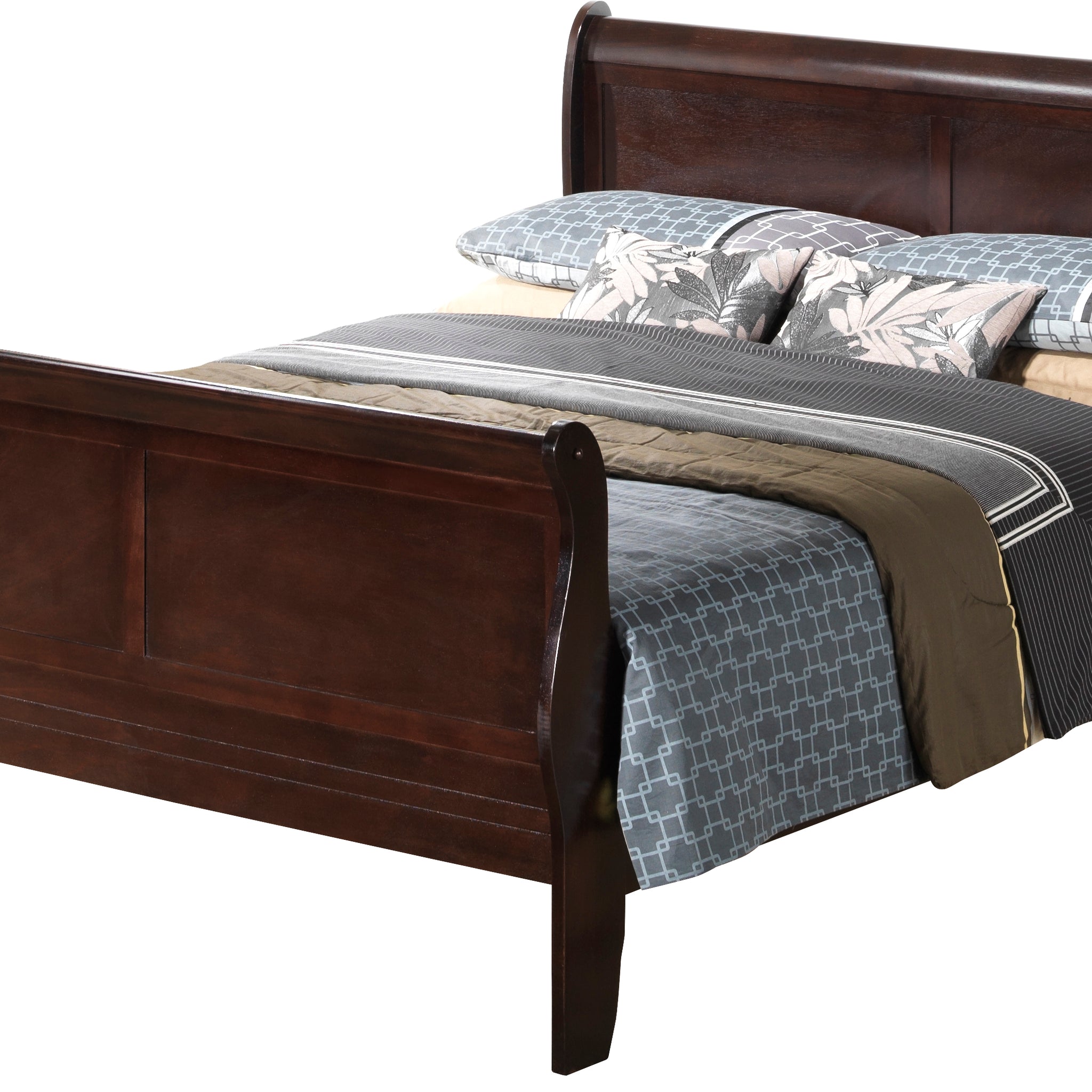 Louis Phillipe G3125A Kb King Bedcappuccino Beige Particle Board