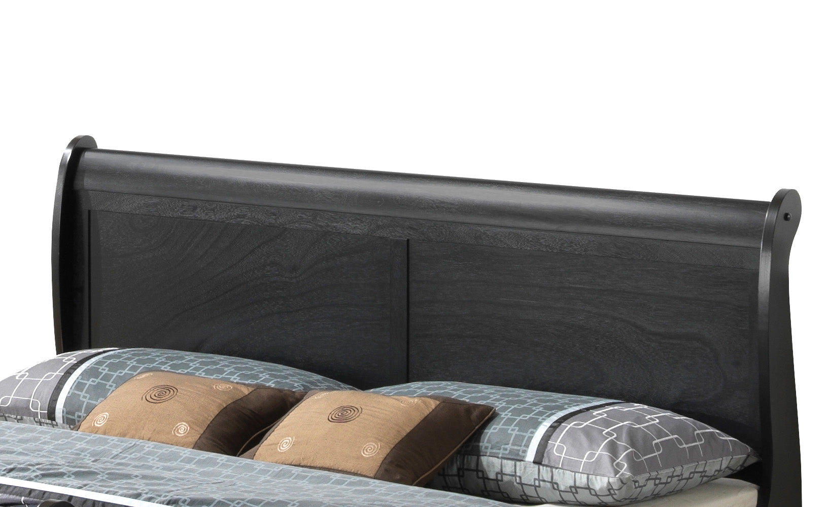 Louis Phillipe G3150A Kb King Bedblack Black Particle Board
