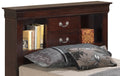 Louis Phillipe G3125B Tsb Twin Storage Bedcappuccino Box Spring Not Required Twin Cappuccino Partice Board Mdf Pine Wood