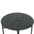 Patio Pe Wicker Egg Chair Model 2 With Black Color Rattan Grey Cushion And Side Table Yes Black Foam Steel