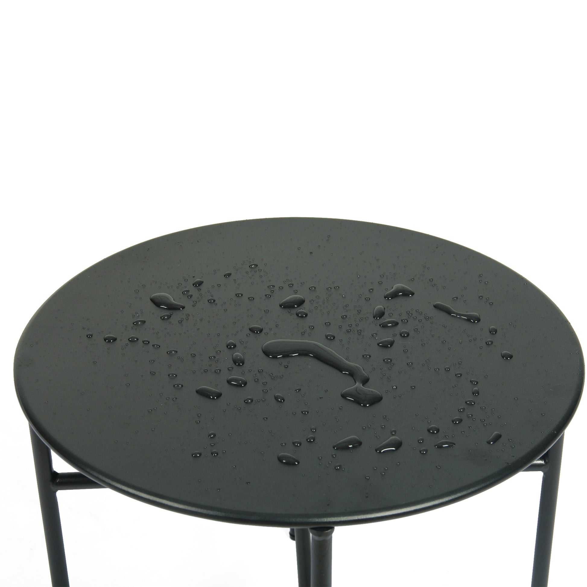 Patio Pe Wicker Egg Chair Model 2 With Black Color Rattan Grey Cushion And Side Table Yes Black Foam Steel
