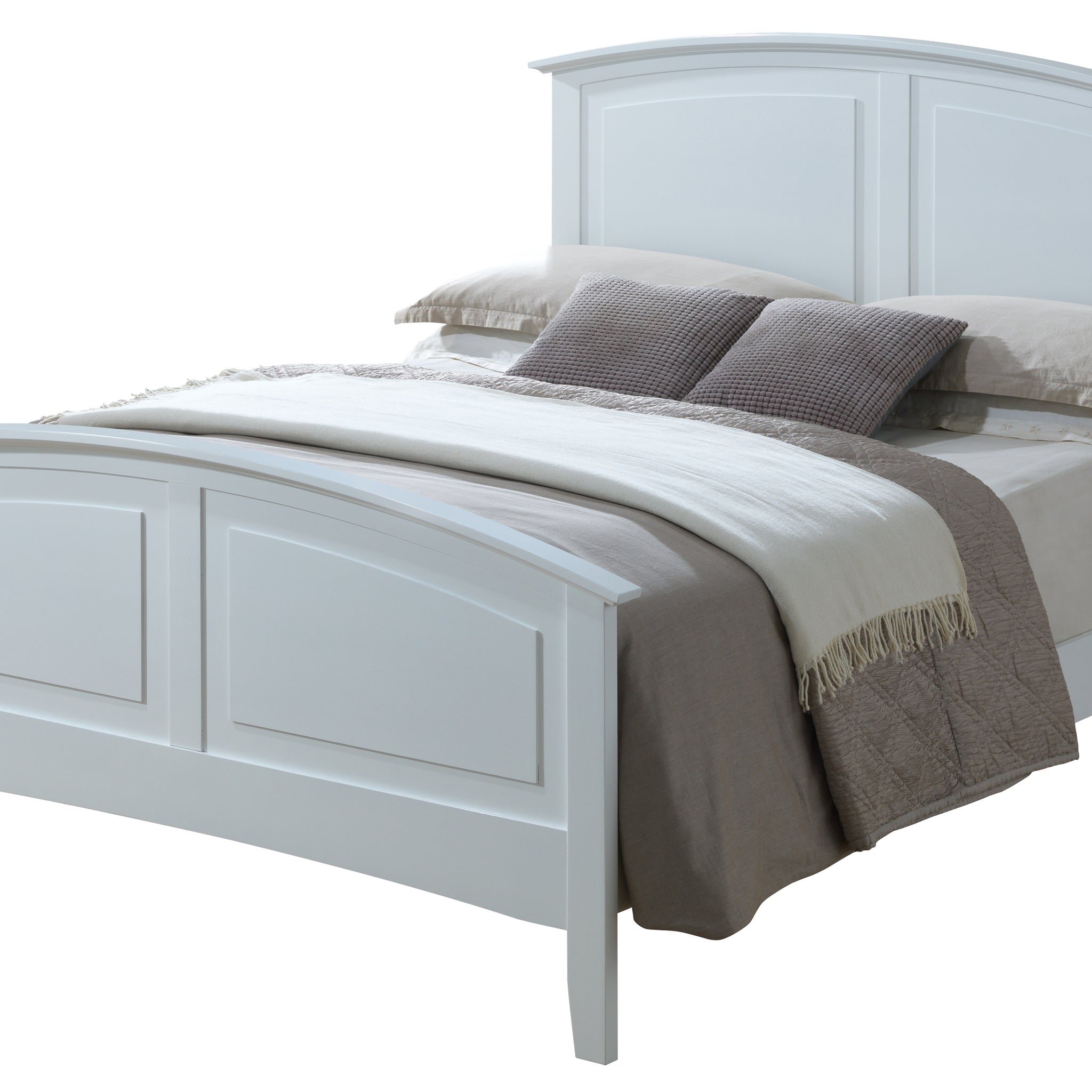 Hammond G5490A Kb King Bed 2 Boxes White White Particle Board