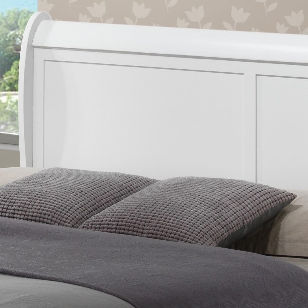 Louis Phillipe G3190E Fb3 Full Bedwhite White Particle Board