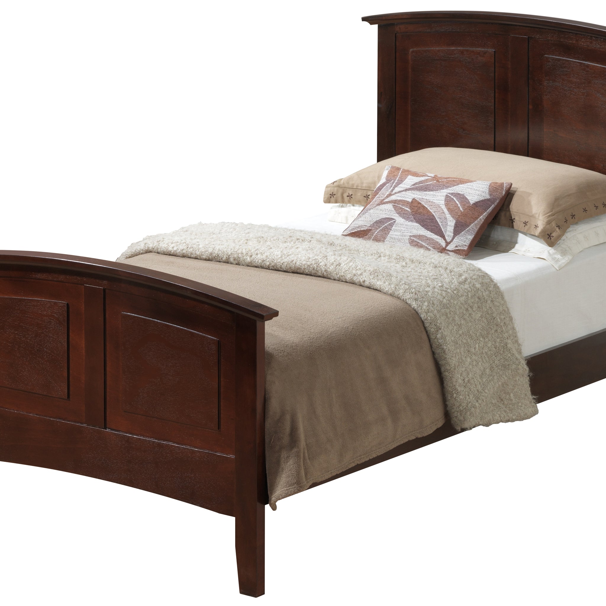 Hammond G5425A Tb Twin Bed 2 Boxes Cappuccino Beige Particle Board