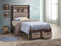 Magnolia G1400B Tb Twin Bedgray Brown Gray Mdf