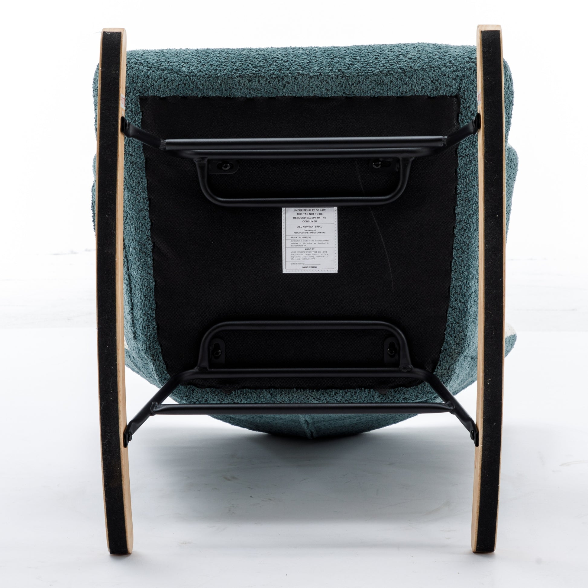 Modern Patchwork Accent Chair With Solid Wood Armrest And Feet, Mid Century Modern Accent Sofa, Fabric Sofa Chair For Living Room Bedroom Studio, Comfy Side Armchair For Bed, Green Dark Green Green Dark Green Foam Teddy