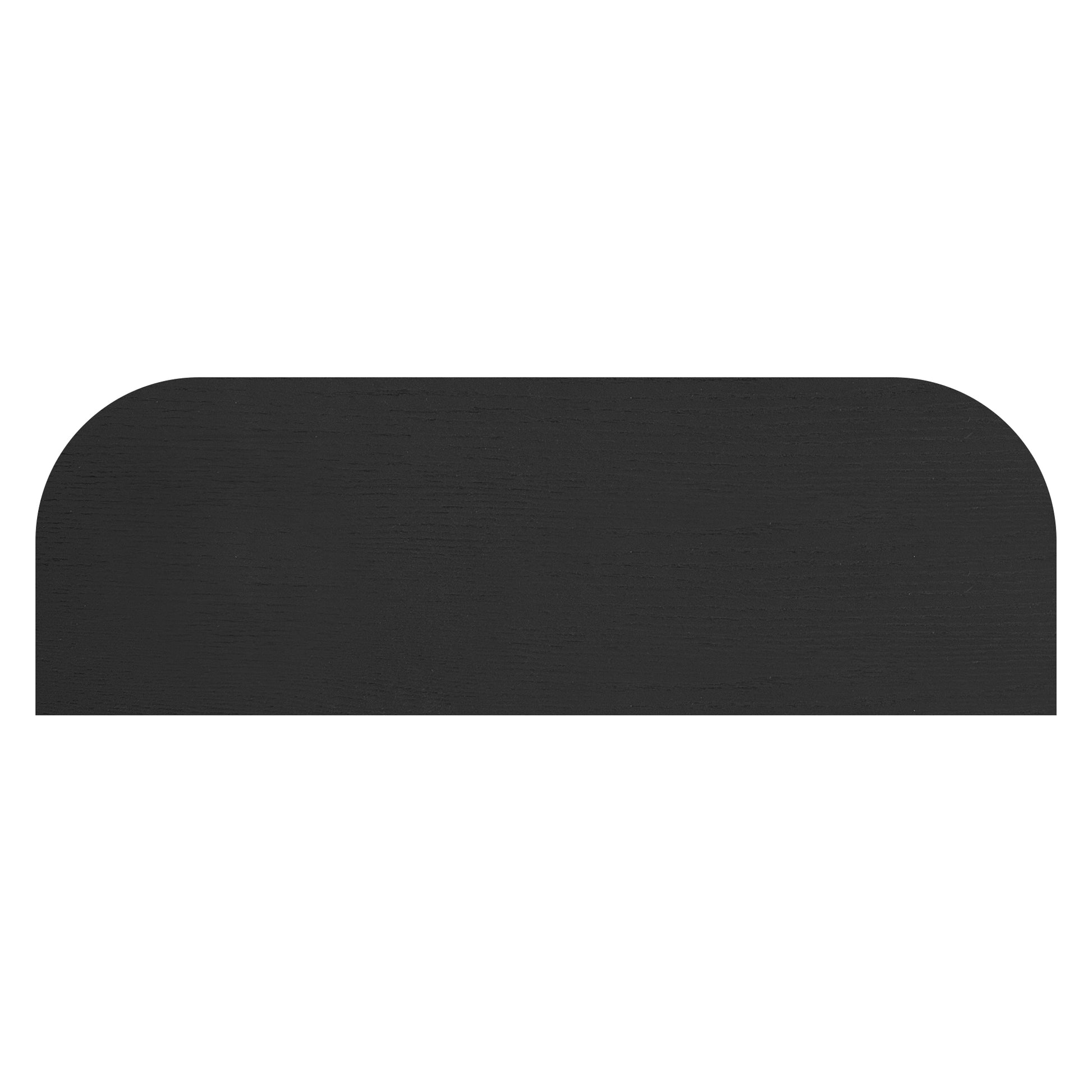 Curved Design Storage Cabinet Made Of Fraxinus Mandschuric Solid Wood Veneer, Featuring Four Doors And Adjustable Shelves, Suitable For Corridors, Entrances And Study. 3 4 Shelves Black Mdf