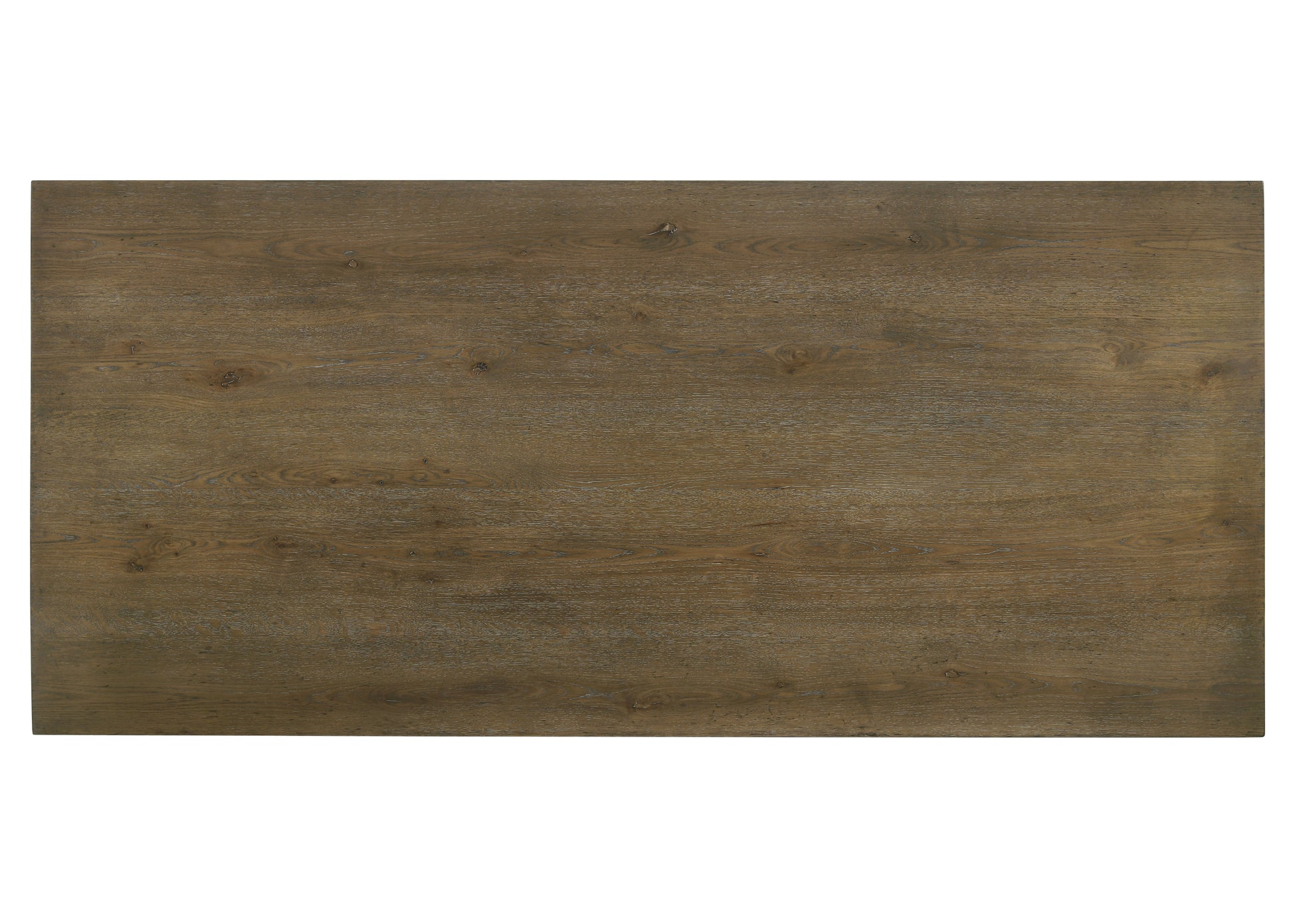 Parfield Dining Table, Weathered Oak Finish Dn01807 Oak Wood