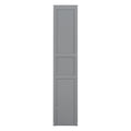 Queen Size Murphy Bed Wall Bed With Shelves,Gray Gray Solid Wood Mdf