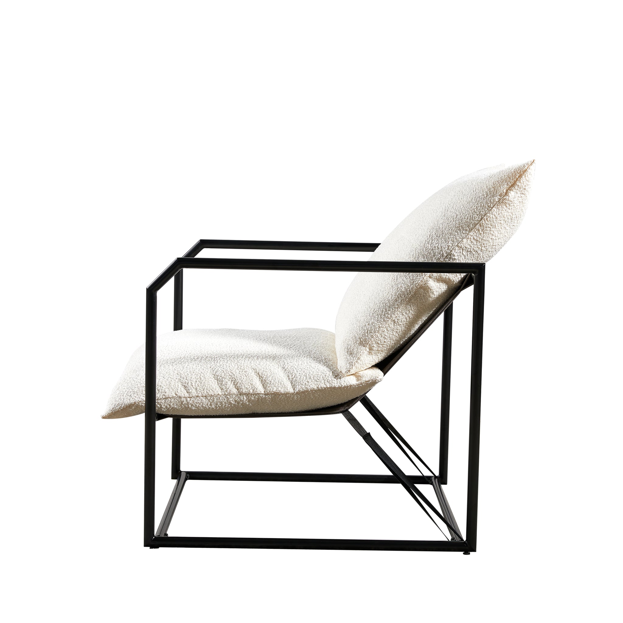 Accent Chair For Living Room White Espresso Primary Living Space Foam Fabric