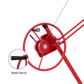 11Ft Lift Drywall Panel Hoist Jack For Ceiling Red Red Iron Plastic