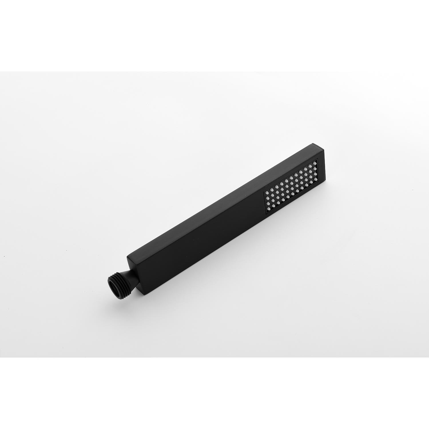 Wall Mounted Waterfall Rain Shower System Matte Black Brass