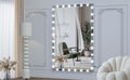 Hollywood Led Full Body Mirror With Lights Extra Large Full Length Vanity Mirror With 3 Color Mode Lights, Vertical Horizontal Hanging Aluminum Mirror For Dressing Rooms, Bedroom Silver, 72X48