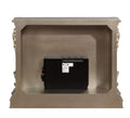 Danae Fireplace Antique Silver & Gold Finish Ac01618 Gold Mdf