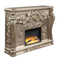 Sorina Fireplace Silver & Gold Finish Ac01619 Gold Mdf
