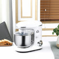 Stand Mixer With 6 1P Speed, 600W Tilt Head Kitchen Electric Mixer With 6 Qt Stainless Steel Mixing Bowl, Beater, Dough Hook, White White Abs