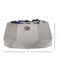 Concrete Tabletop Fireplace, 9