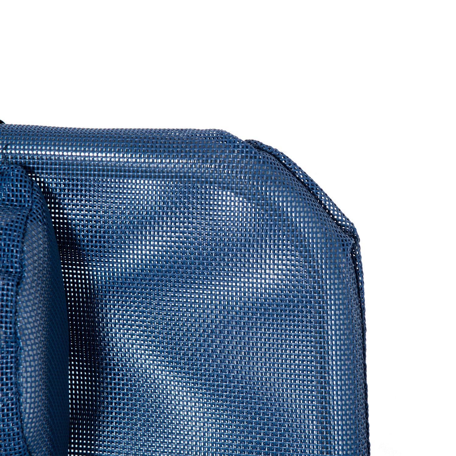 Folding Chaise Lounge Pool Chair, Patio Sun Tanning Chair, Outdoor Lounge Chair With 6 Position Reclining Back,Mesh Seat, And Headrest For Beach, Yard, Patio, Blue Blue Steel