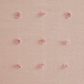 Brooklyn Cotton Jacquard Pom Pom Shower Curtain Pink Cotton