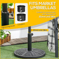 21 Lbs. Market Umbrella Base Holder 18