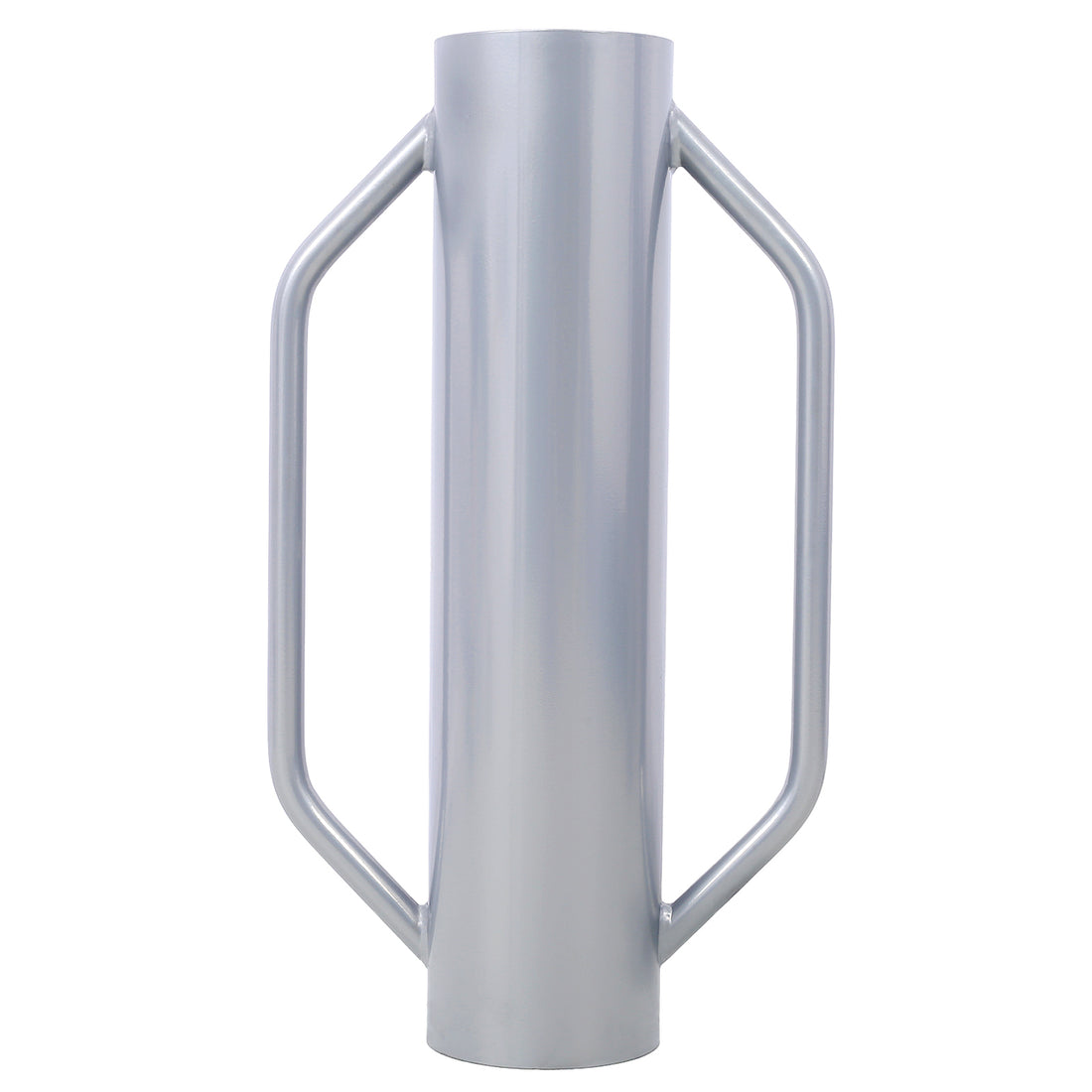 Iron Fence Post Driver, 30Lb Metal Fence Post Driver With Handle, Heavy Duty T Post Pounder Rammer For Installing Fence Post Grey Steel