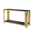 Modern Glass Console Table, 55