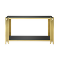 Modern Glass Console Table, 55