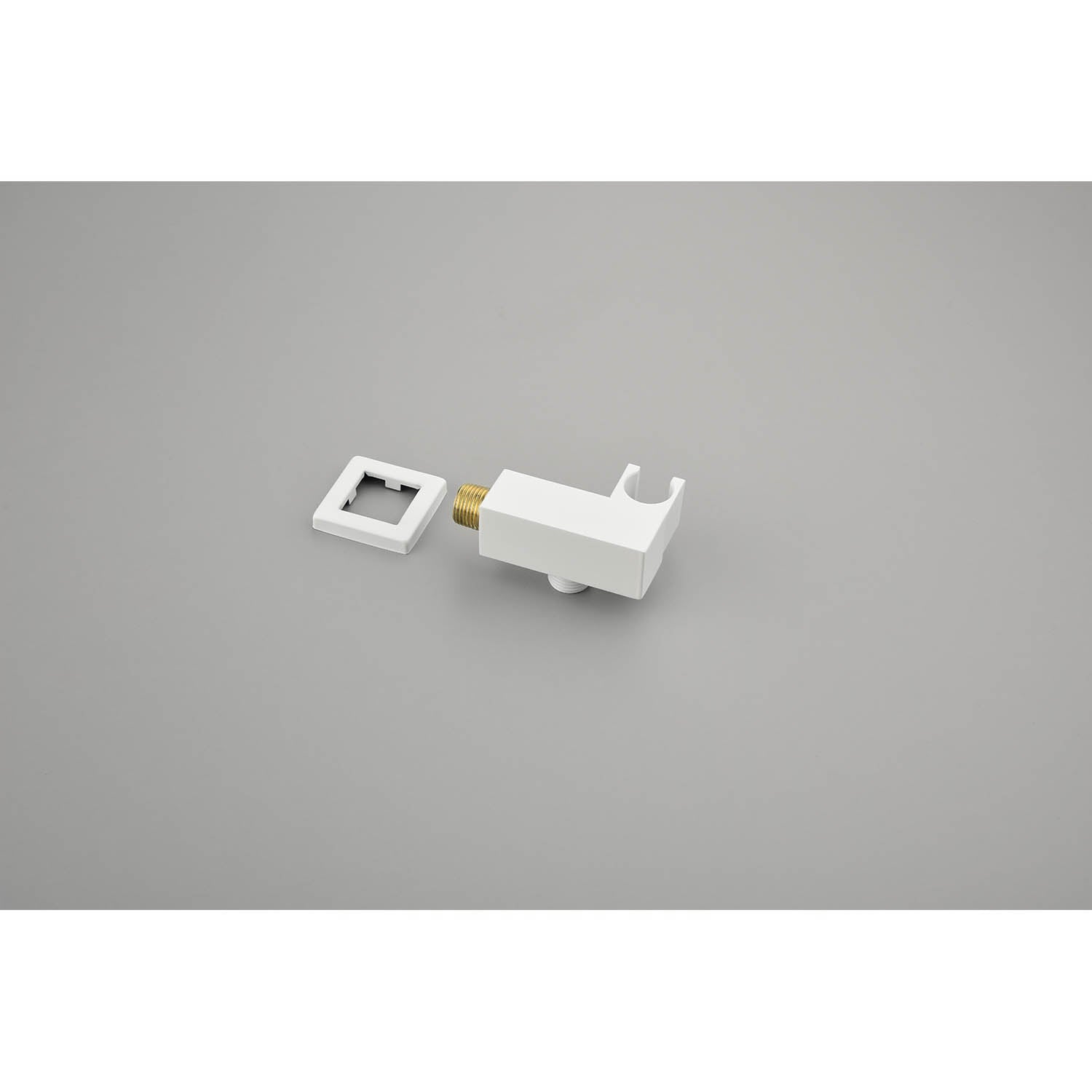 16" Shower Head System Ceiling Mounted Shower One White Wall Mounted Bathroom Brass