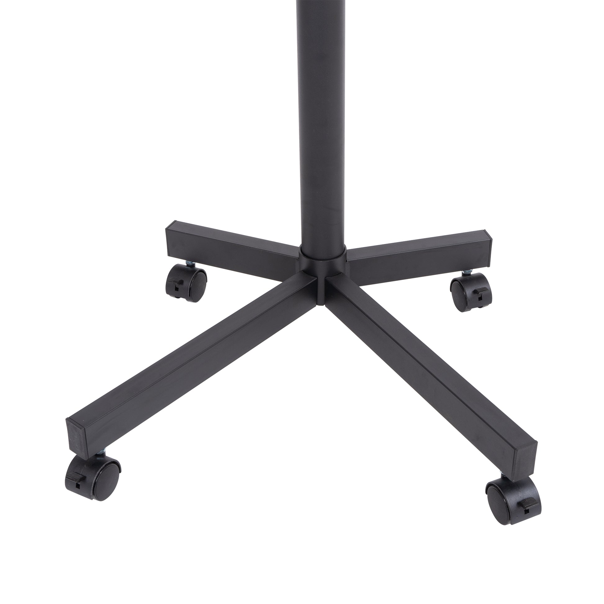 Mobile Tv Stand On Wheels, Height Adjustable Tilt Rolling Tv Stand With Media Shelf For 23 60 Inch Led, Lcd, Oled Flat&Curved Tvs, Holds Up To 55Lbs, Max Vesa 400X400Mm Black Stainless Steel