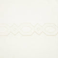 Embroidery Curtain Panel Only 1 Pc Panel White Polyester