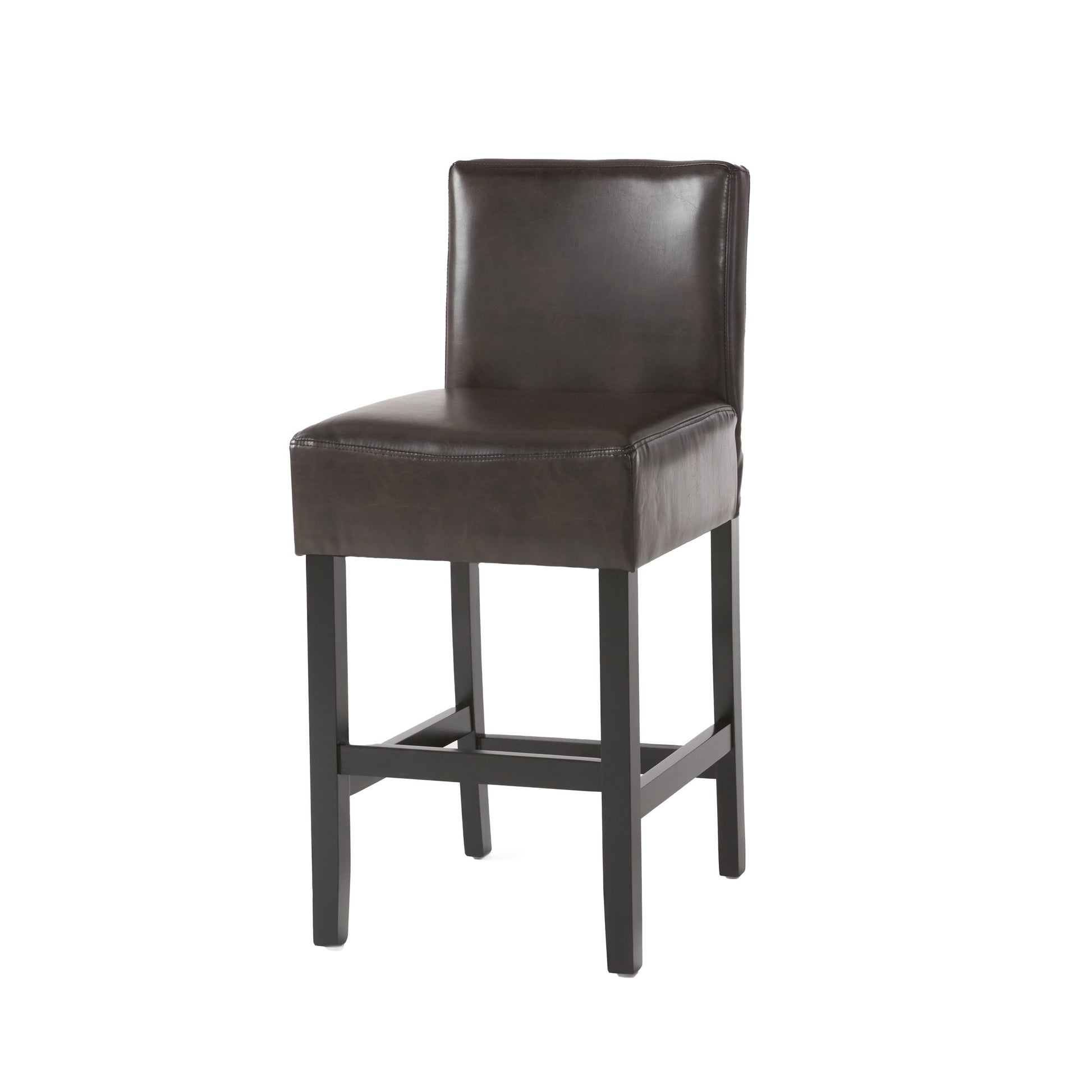 Zuma Kd Counter Stool Brown Leather