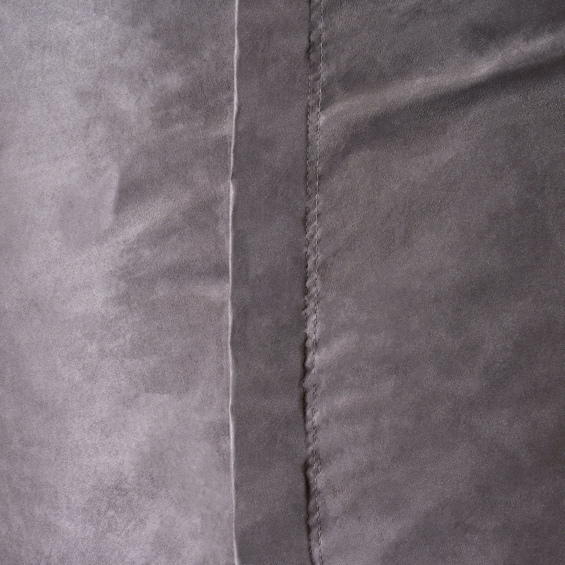 Asher Soft Microfiber Suede 6.5 Ft Cylinder Bean Bag Charcoal Pvc