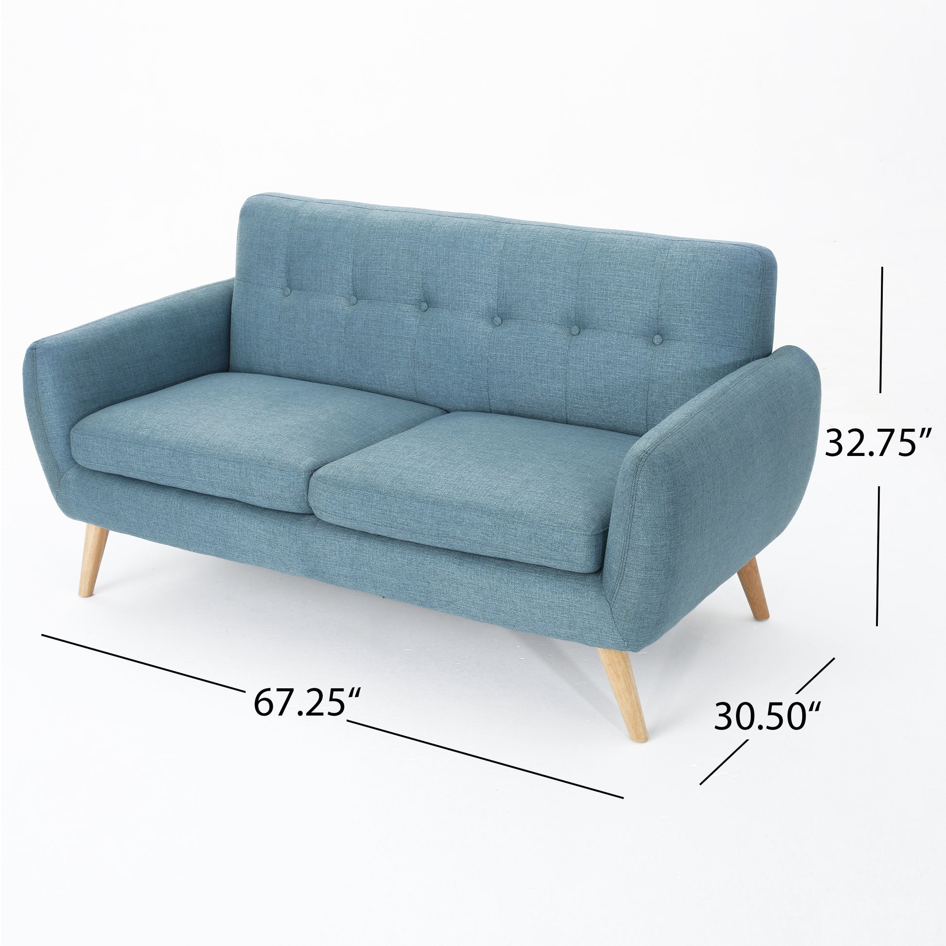 Sofa Blue Fabric