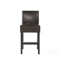 Zuma Kd Counter Stool Brown Leather