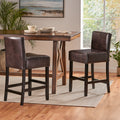 Zuma Kd Counter Stool Brown Leather