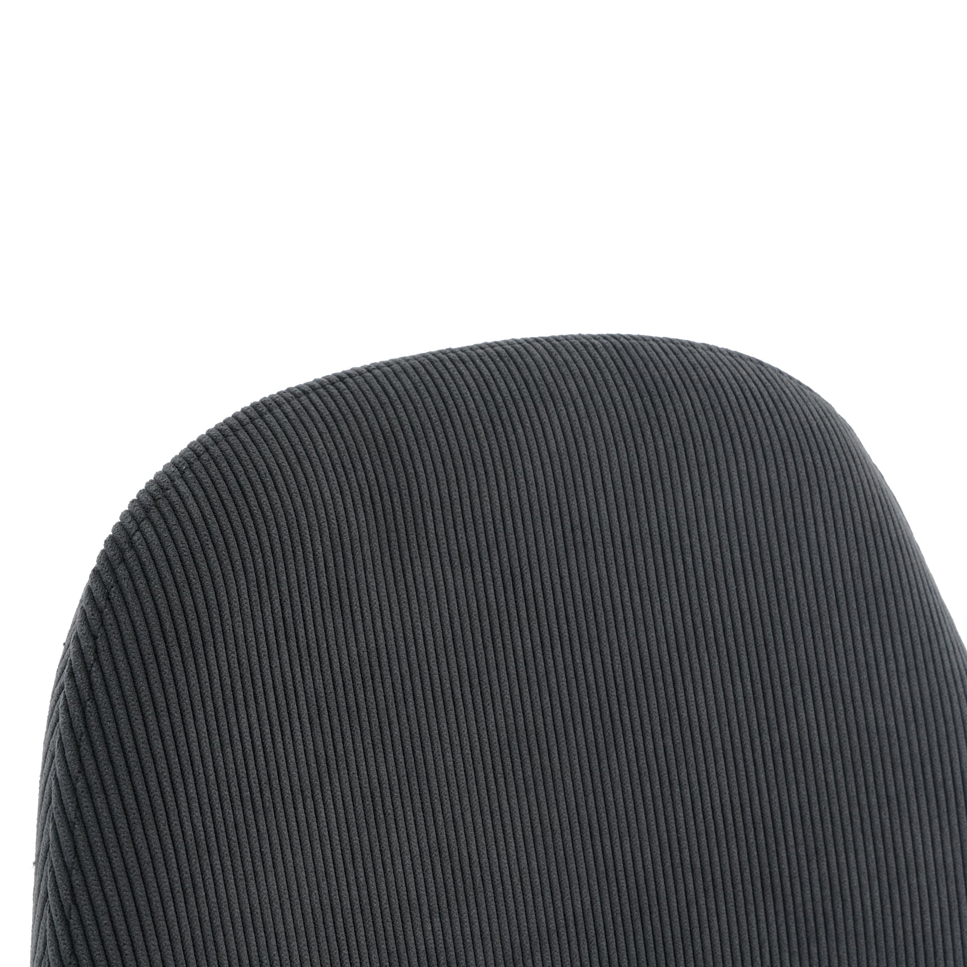 Light Grey Modern Fabric Chairs With Wood Transfer Metal Leg Set Of 4 Light Gray Metal