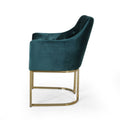 Club Chair Teal Altay Velvet