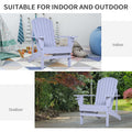 Wooden Adirondack Chair, Outdoor Patio Lawn Chair With Cup Holder, Weather Resistant Lawn Furniture, Classic Lounge For Deck, Garden, Backyard, Fire Pit, Gray Gray Wood