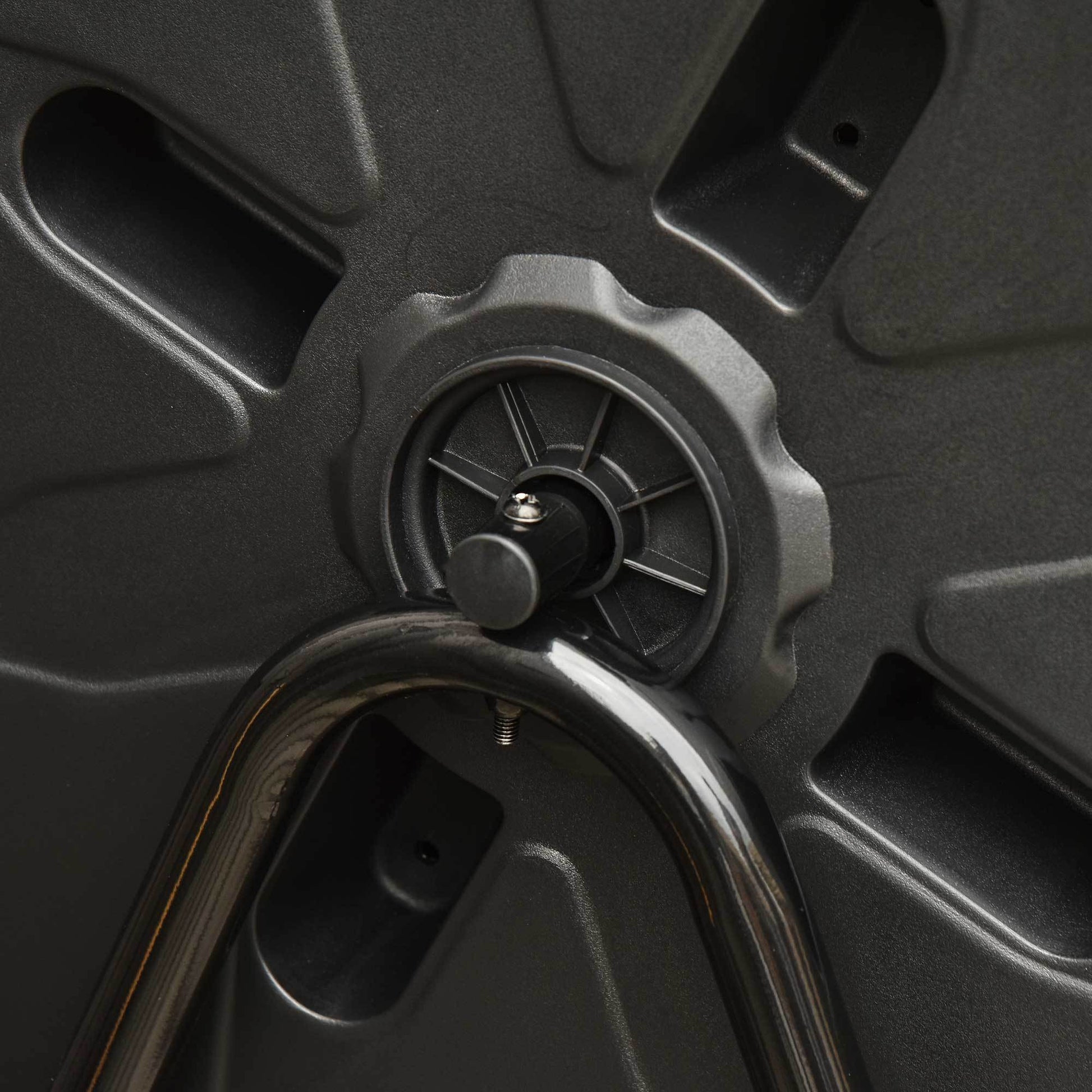 Tumbling Compost Bin Outdoor 360 Dual Rotating Composter 43 Gallon, Yellow Yellow Polypropylene