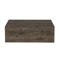 Nightstand Isola, Bedroom, Dark Brown Dark Brown Particle Board Engineered Wood