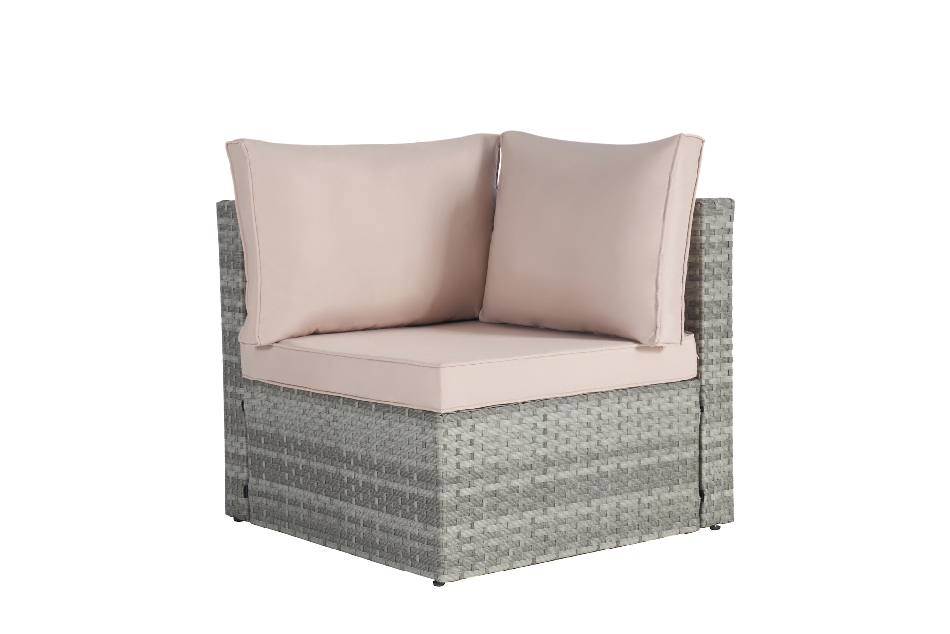 Outdoor Rattan 7 Pieces Furniture Sofa And Table Set Yes Complete Patio Set Gray Weather Resistant Frame Water Resistant Cushion Garden & Outdoor American Traditional,Luxury Complete Patio Sets Rattan